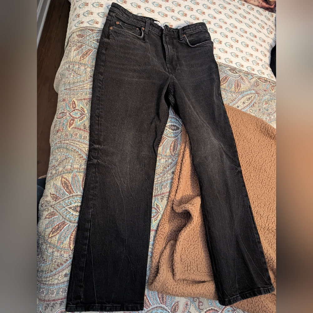 Zara Black Denim Jeans